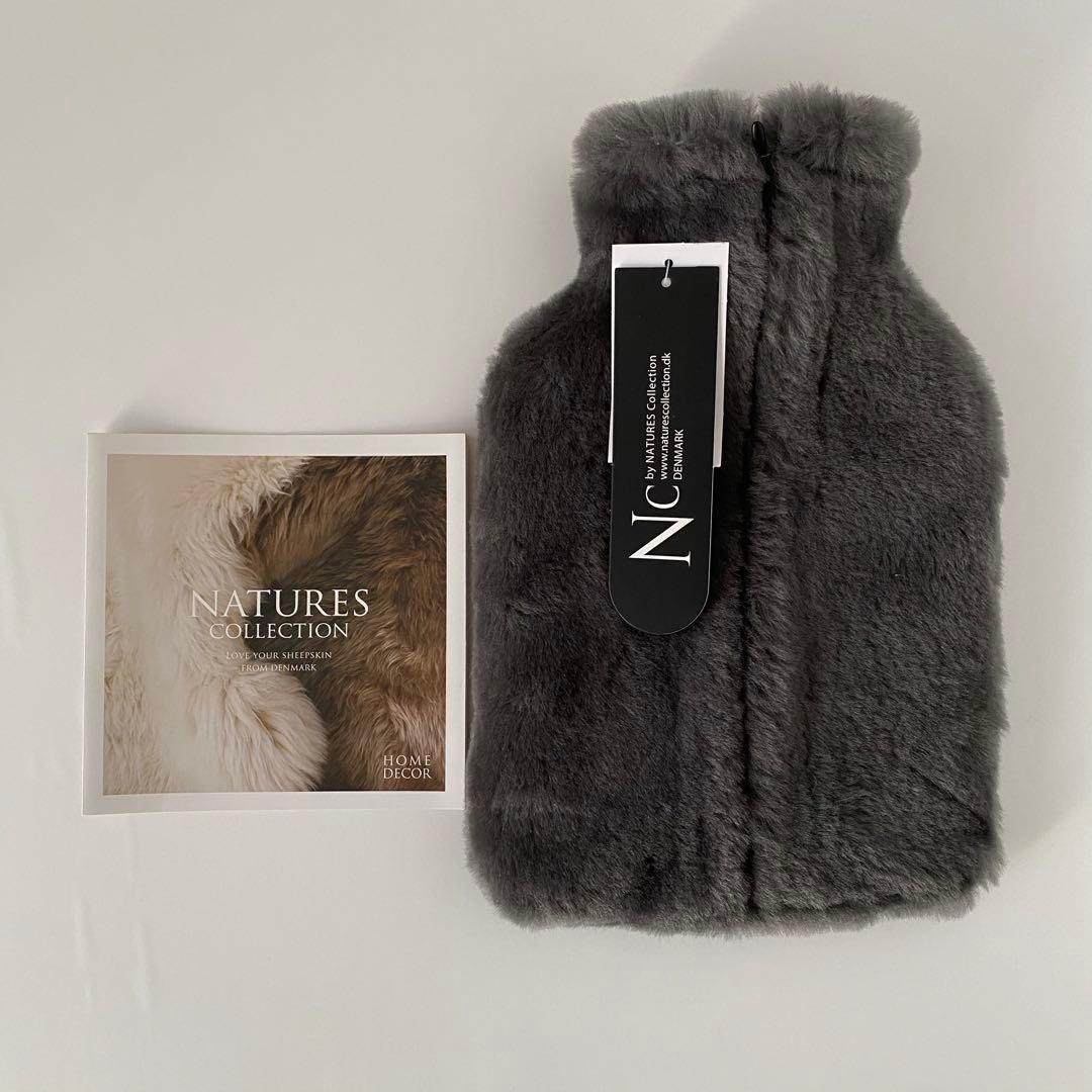 HOT WATER BOTTLE sheepskin moccasin湯たんぽ