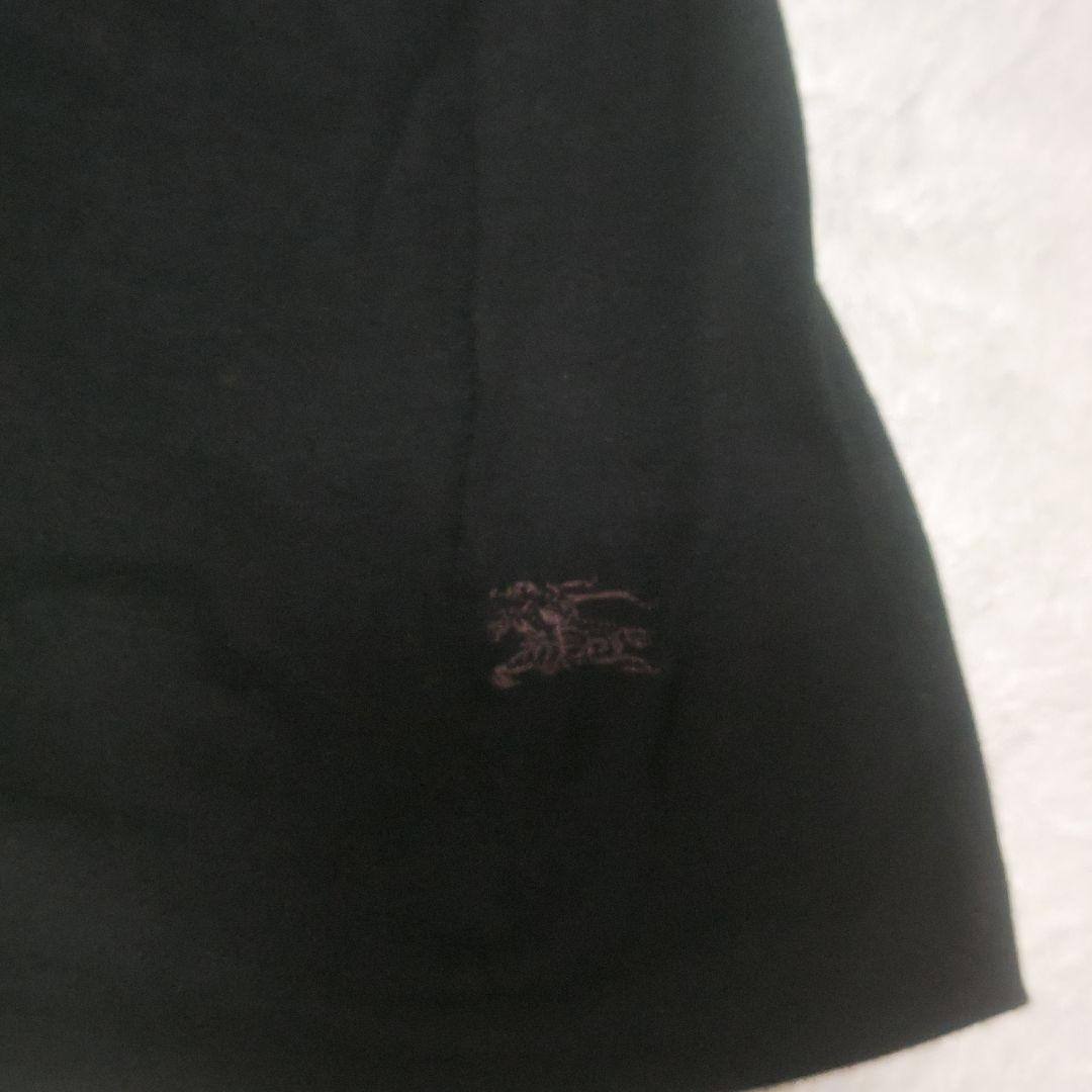 バーバリーブルーレーベル ボウタイ リボン 長袖 ノバチェック ホースロゴ