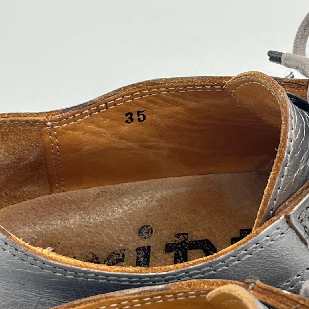 trippen トリッペン　フラットシューズ　シルバー　銀　　35