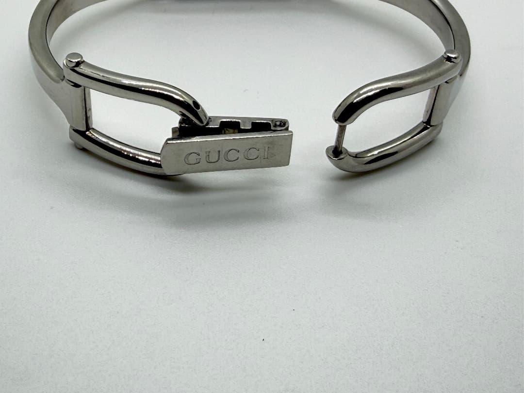 【保付・新品電池】グッチ GUCCI 1500L レディース腕時計 バングル