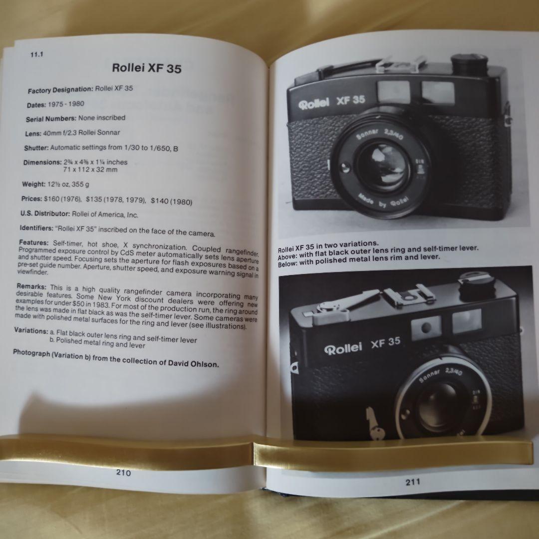 【希少本】ローライ　コレクターズ・ガイド Rollei cameras