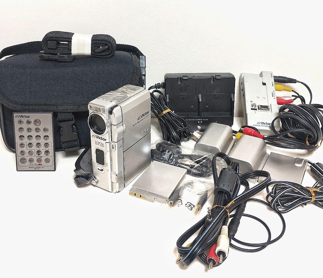 ビクター GR-DVX7 MiniDVビデオカメラ 付属品多数【通電確認済】