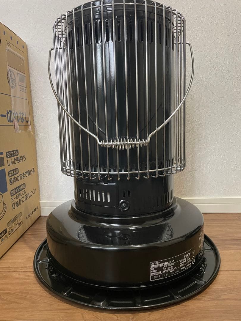 U*ー様 トヨトミ KS-67H ブラック 黒 石油ストーブ 対流型 20年製