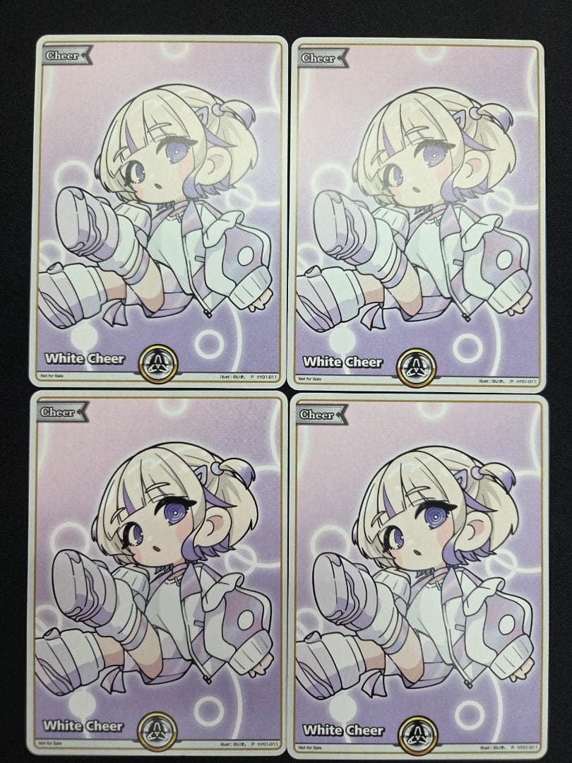 轟はじめ　白エール　海外大会プロモ　英語版　ホロライブOCG 20枚セット