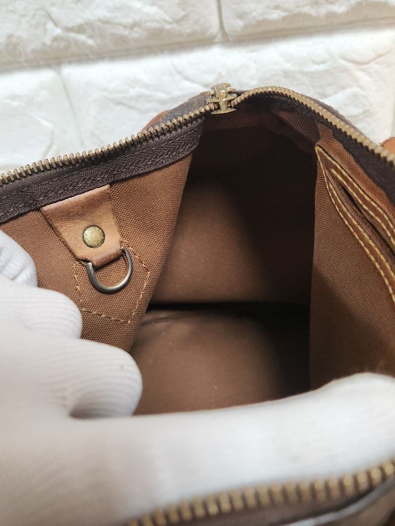 ルイヴィトン スピーディ25 ミニボストン ハンドバッグ ヴィンテージ加工