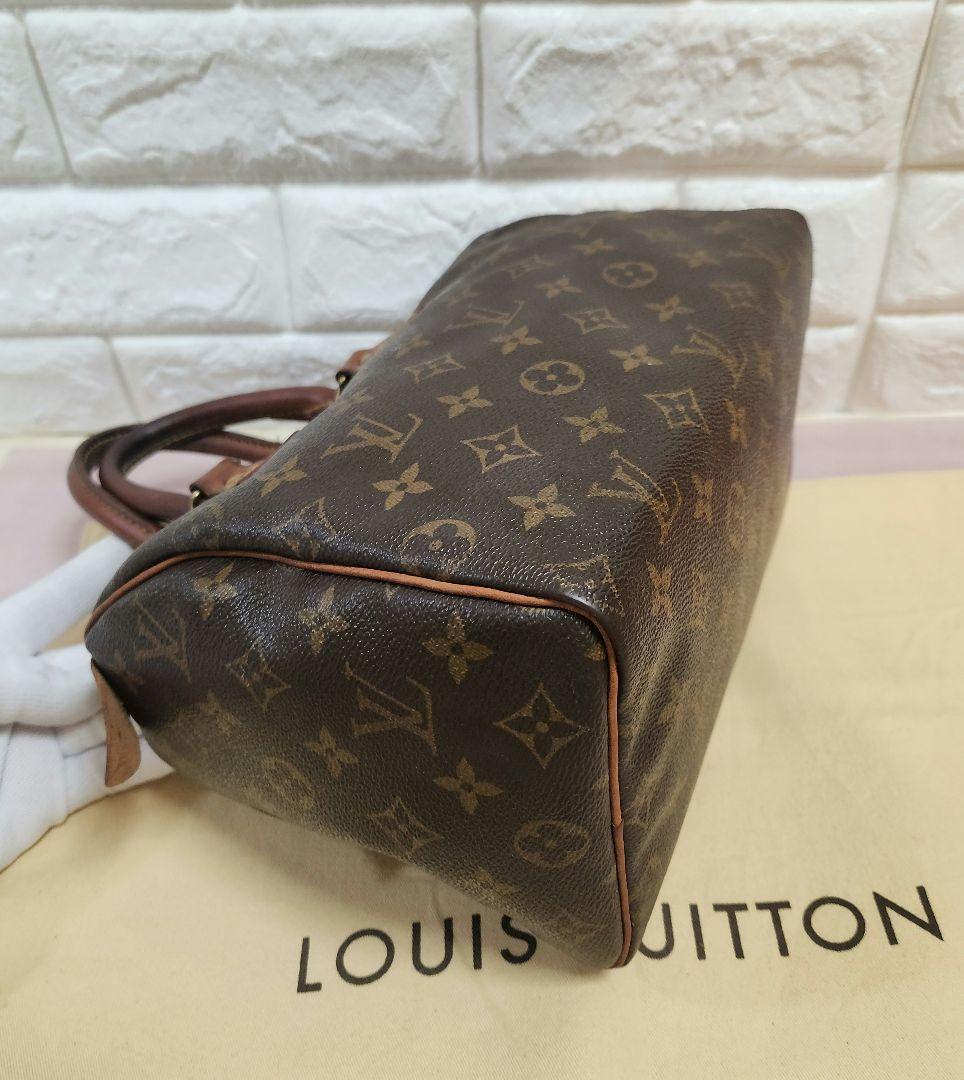 ルイヴィトン スピーディ25 ミニボストン ハンドバッグ ヴィンテージ加工