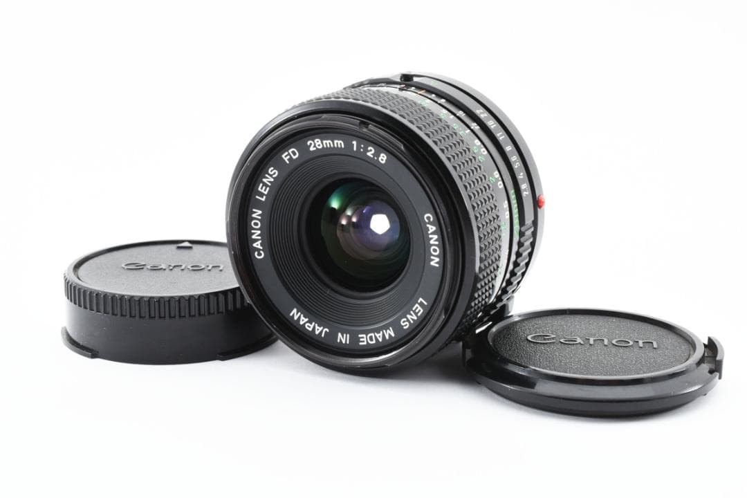 Canon New FD 28mm F/2.8 単焦点 広角 MF レンズ
