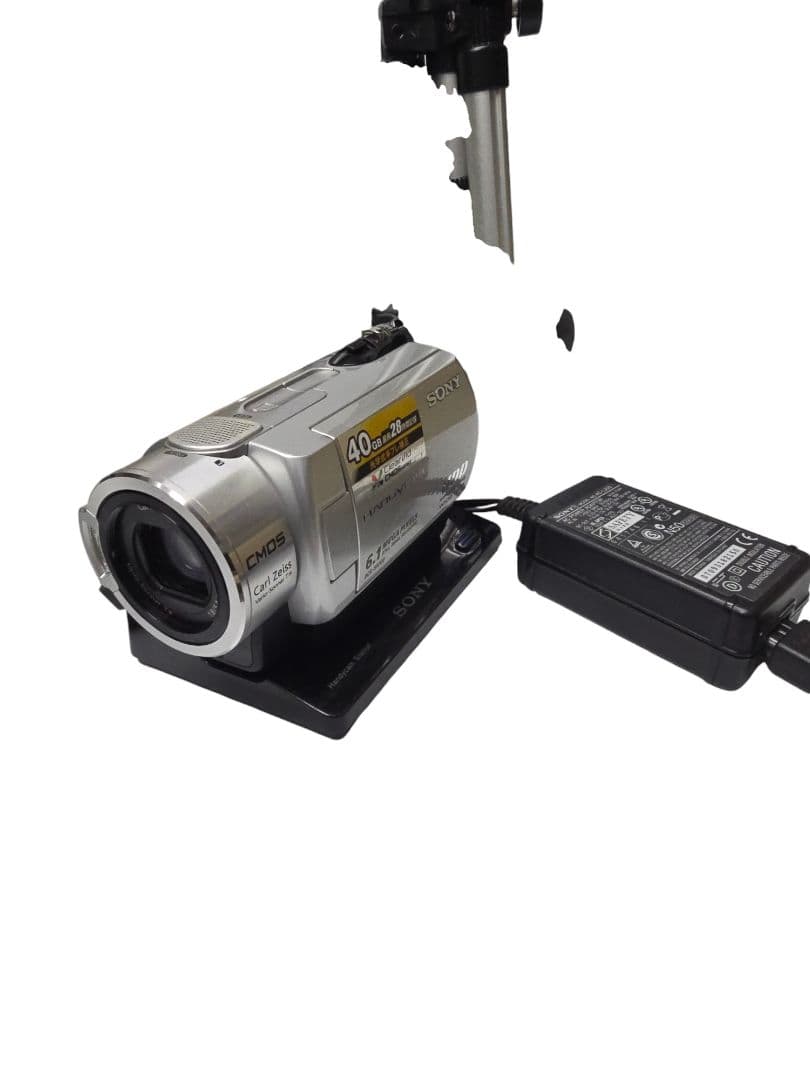 ビデオカメラSONY ソニー DCR-SR300 付属品多数　ヒンジ難有