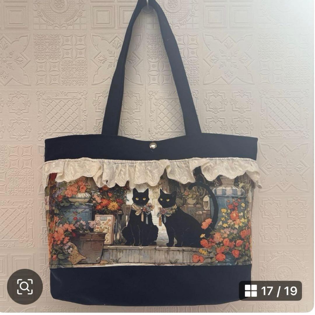 M3様オーダーページ♡猫柄♡リバティ♡ユキエモン♡トートバッグ2点♡