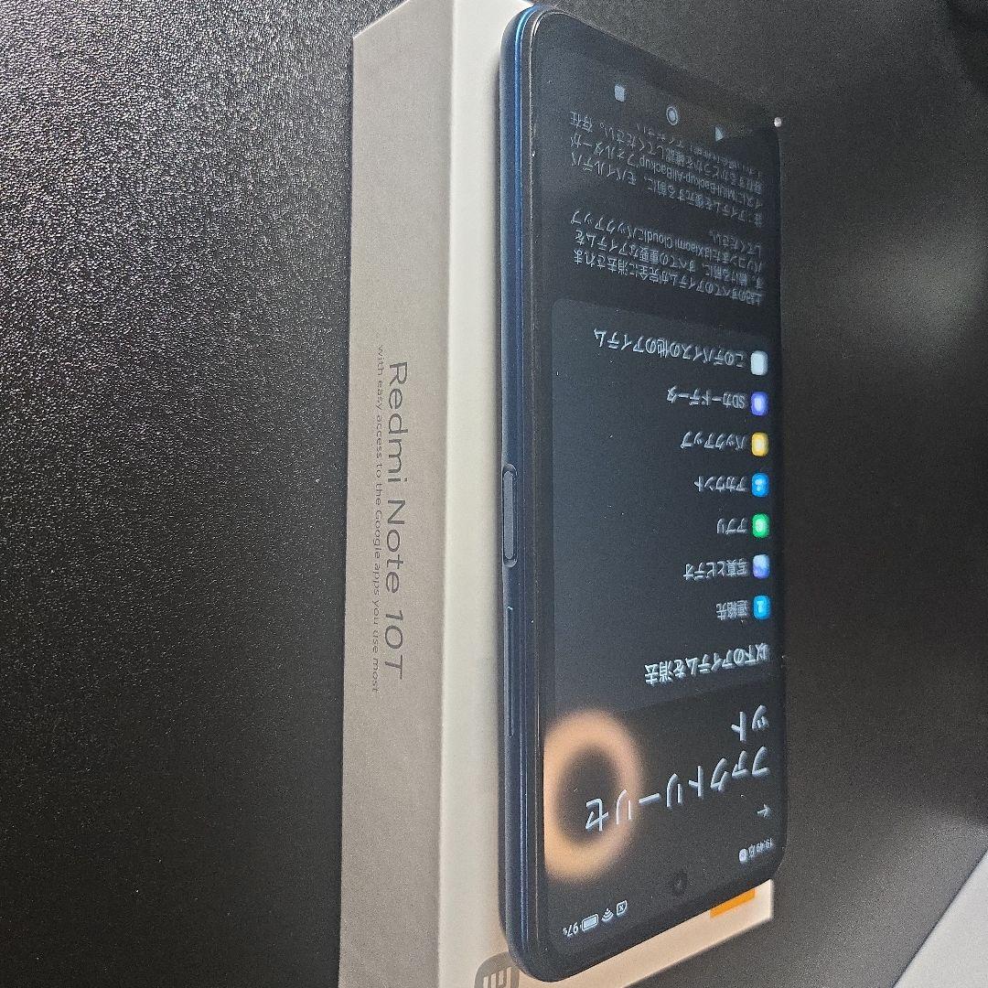 Redmi Note 10T 本体　Xiaomi
