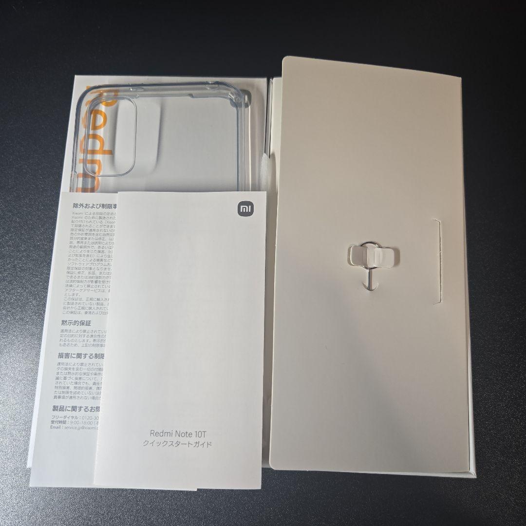 Redmi Note 10T 本体　Xiaomi