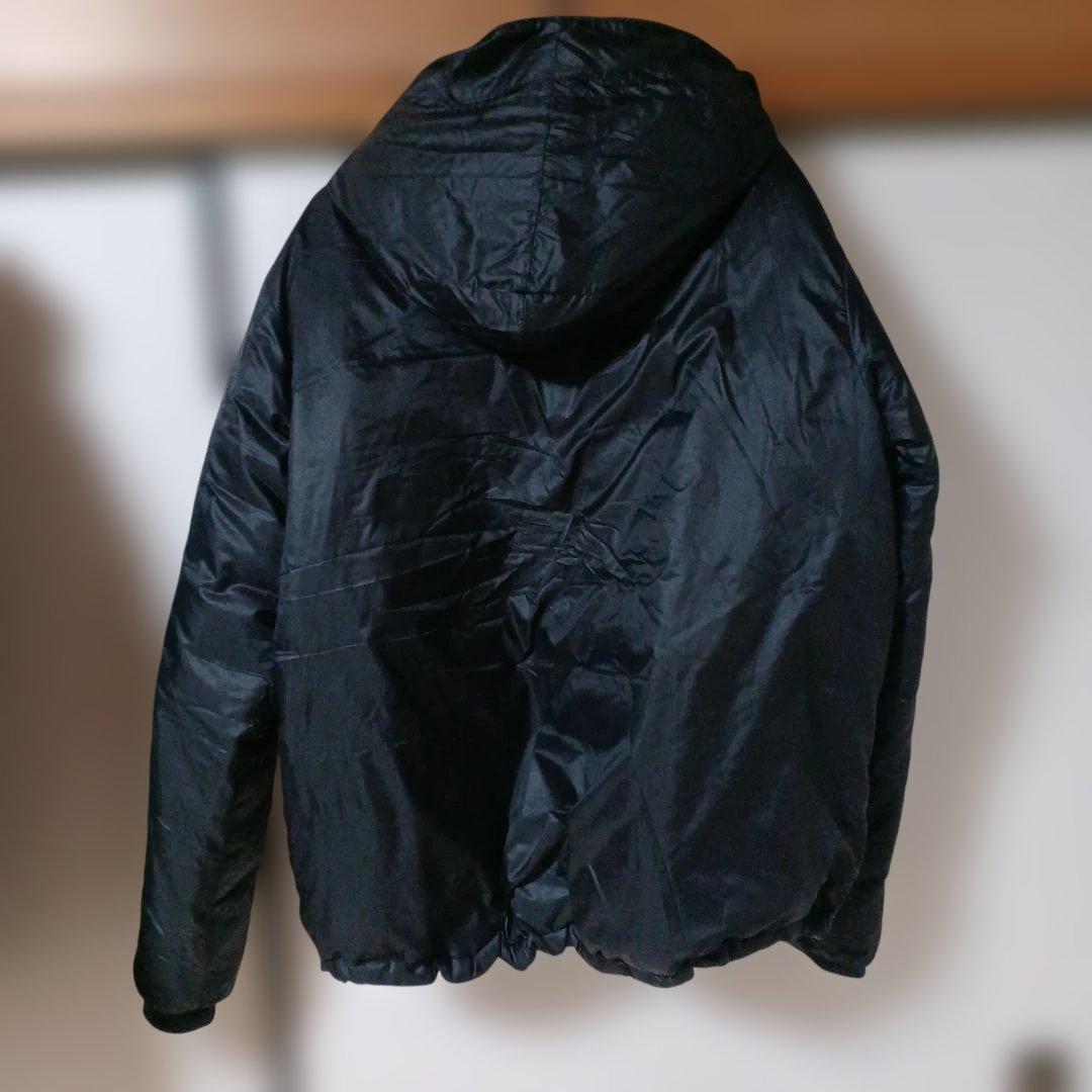   ブラック ダウンジャケット XL