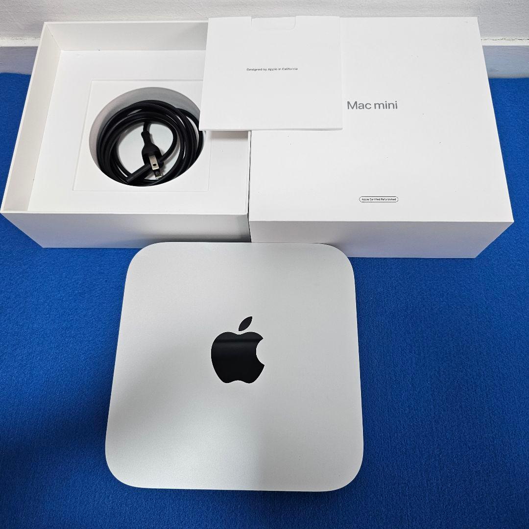 Macデスクトップ Mac mini 2020 M1 8GB 512GB AppleCare+
