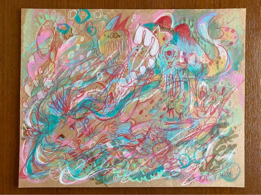 と*と様 ちくわミエル　ちくわエミル　原画　ドローイング　作品