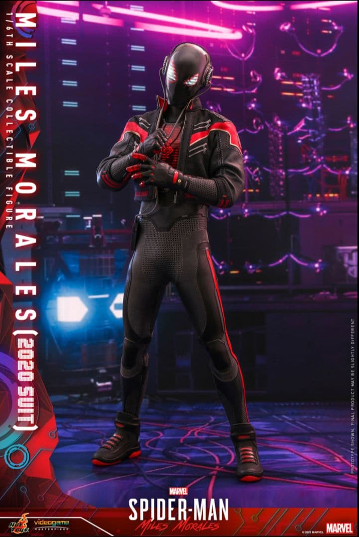 ホットトイズ　スパイダーマン（マイルス・モラレス２０２０スーツ版）