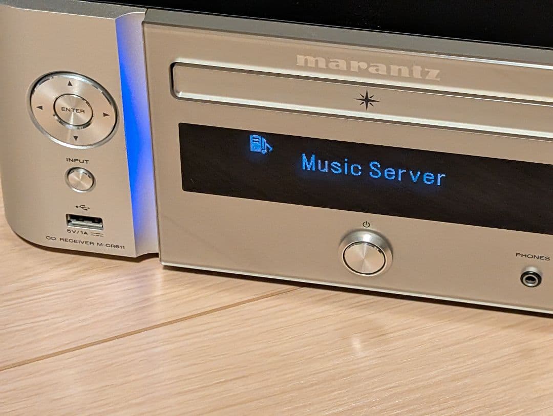 Marantz M-CR611 CD読み込み不可