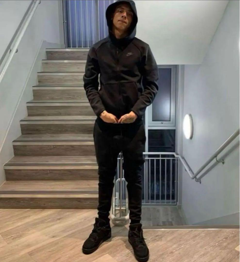 【最終価格】廃品版 テックフリース セットアップ XXL 黒