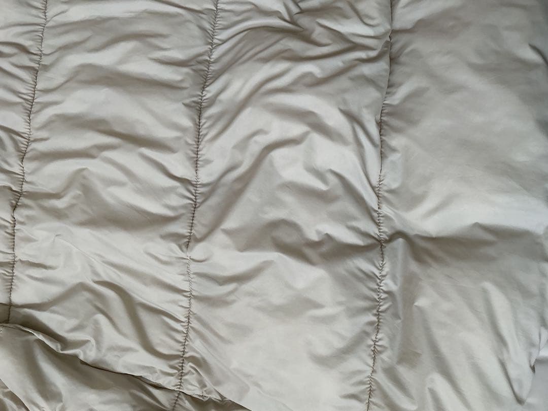 SAVETHEDUCK 上位モデル ポリエステルダウン ホワイトベージュ