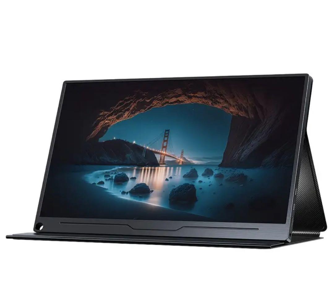 値下中 モバイルモニター 18.5インチ 120Hz FHD VESA カバー付