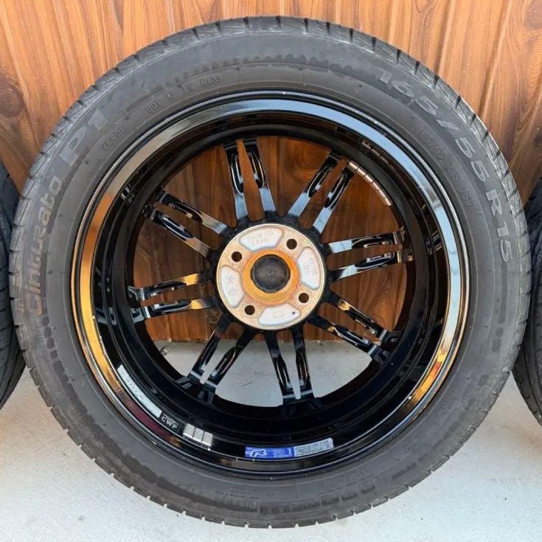 RAYS レイズ 165/55r15 日本製 軽自動車　【送料込み】