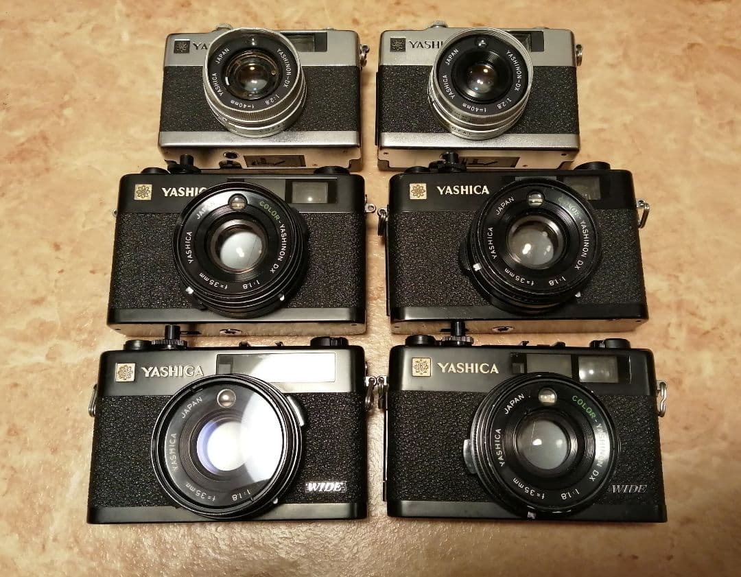 YASHICA ELECTROシリーズ6台セット