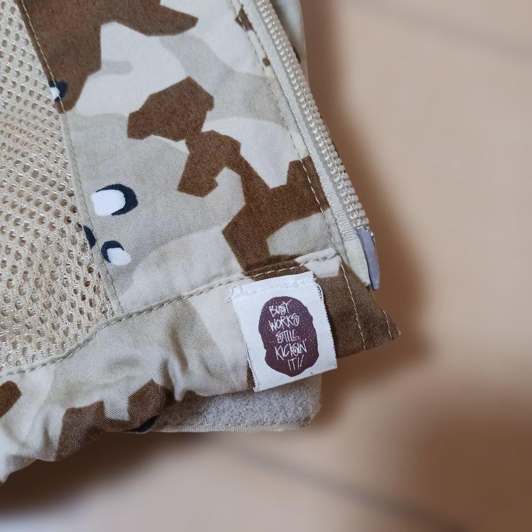 y*n様 BAPE×STUSSY カモフラージュ ナイロンジャケット