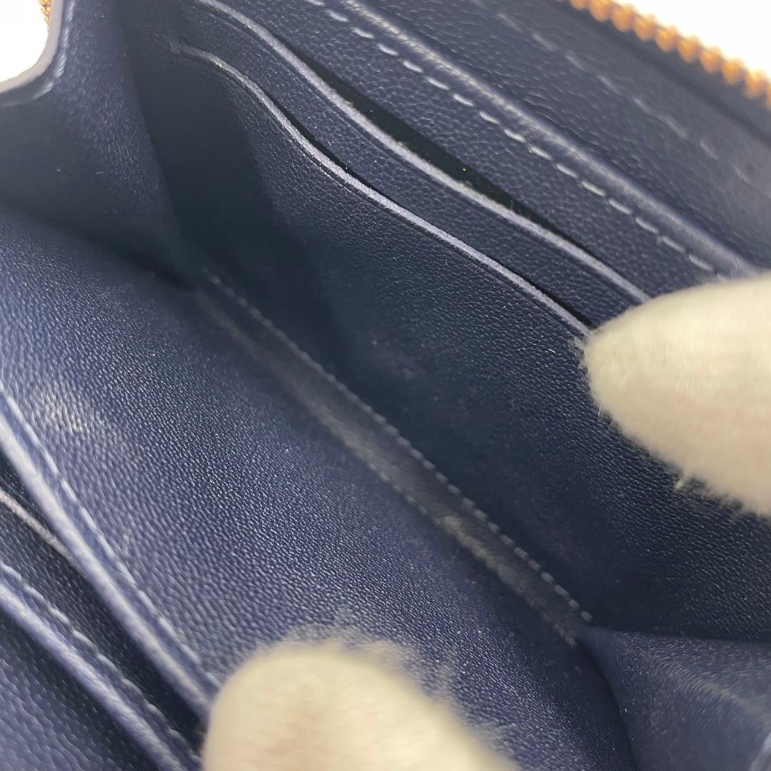 現行・最高級✨ルイヴィトン クロコダイル ジッピー パース LV ネイビー