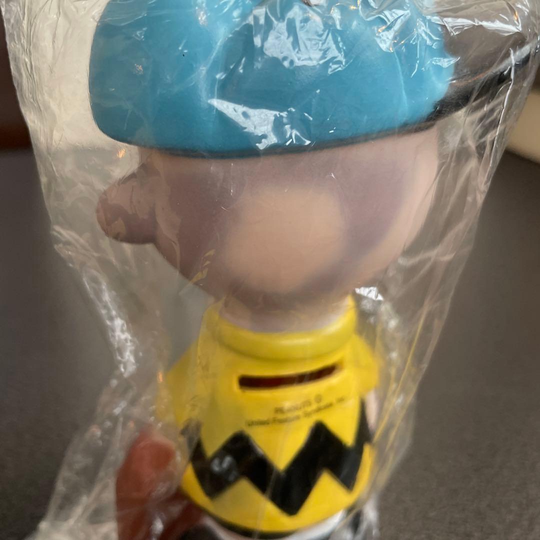 スヌーピー 貯金箱 ソフビ