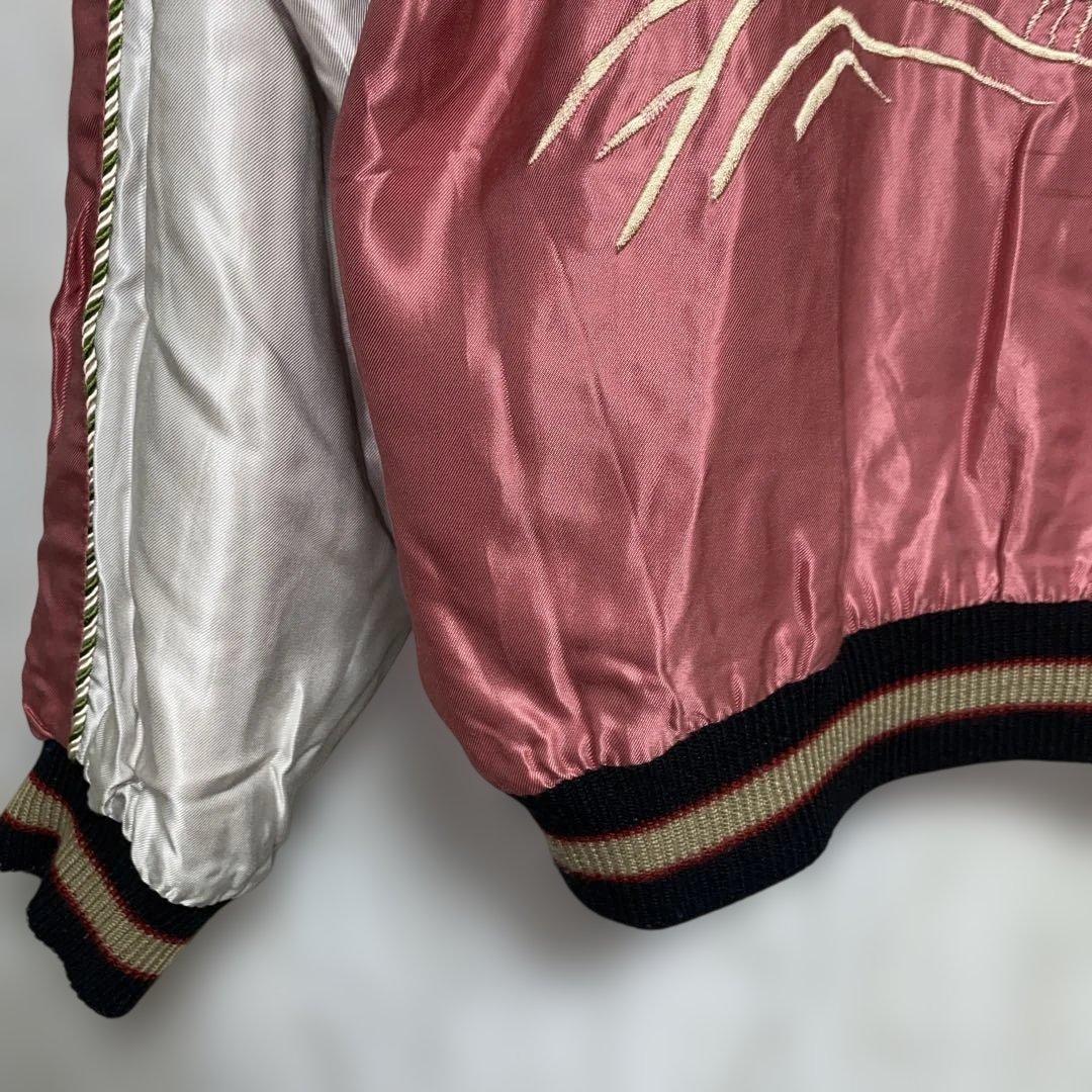 テーラー東洋 スカジャン スーベニアジャケット 虎 龍 鷹 リバーシブル L