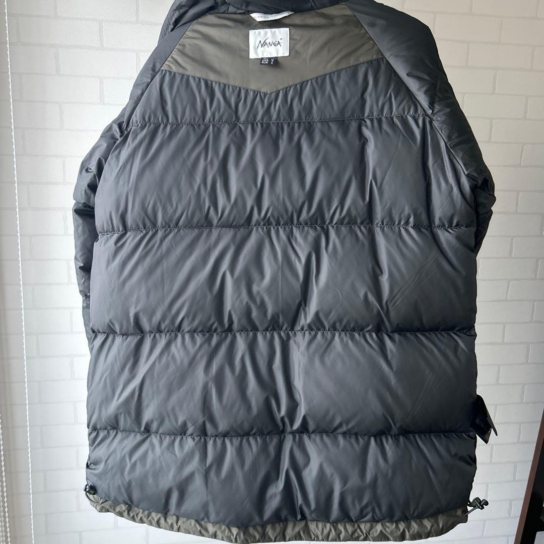 NANGA ナンガ ダウン日本製　メンズ　カーキ系