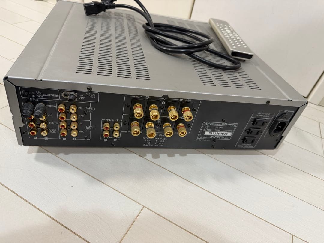 DENON PMA-1500AE 通電確認済み
