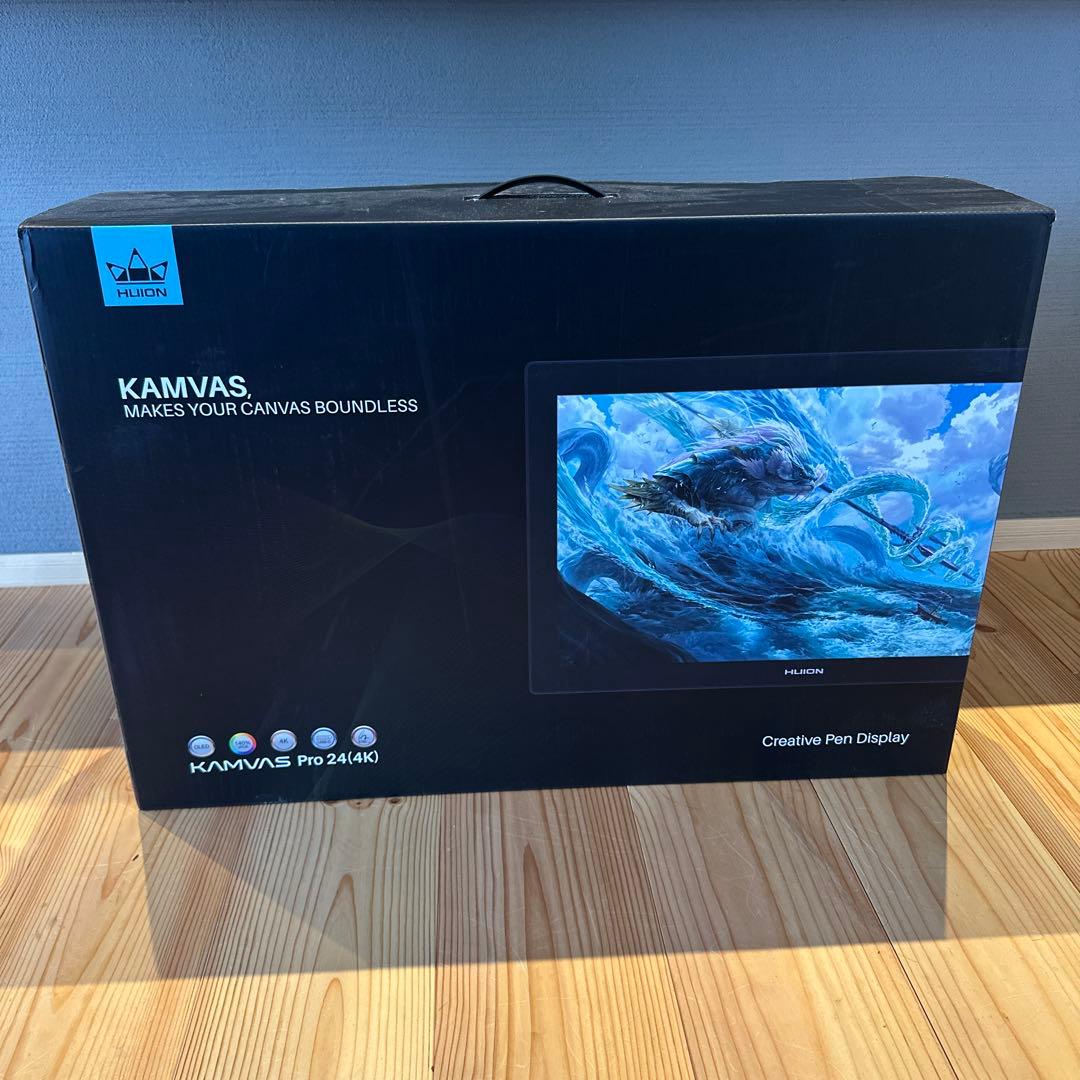 HUION KAMVAS Pro 24(4K) キーボードホルダー付き