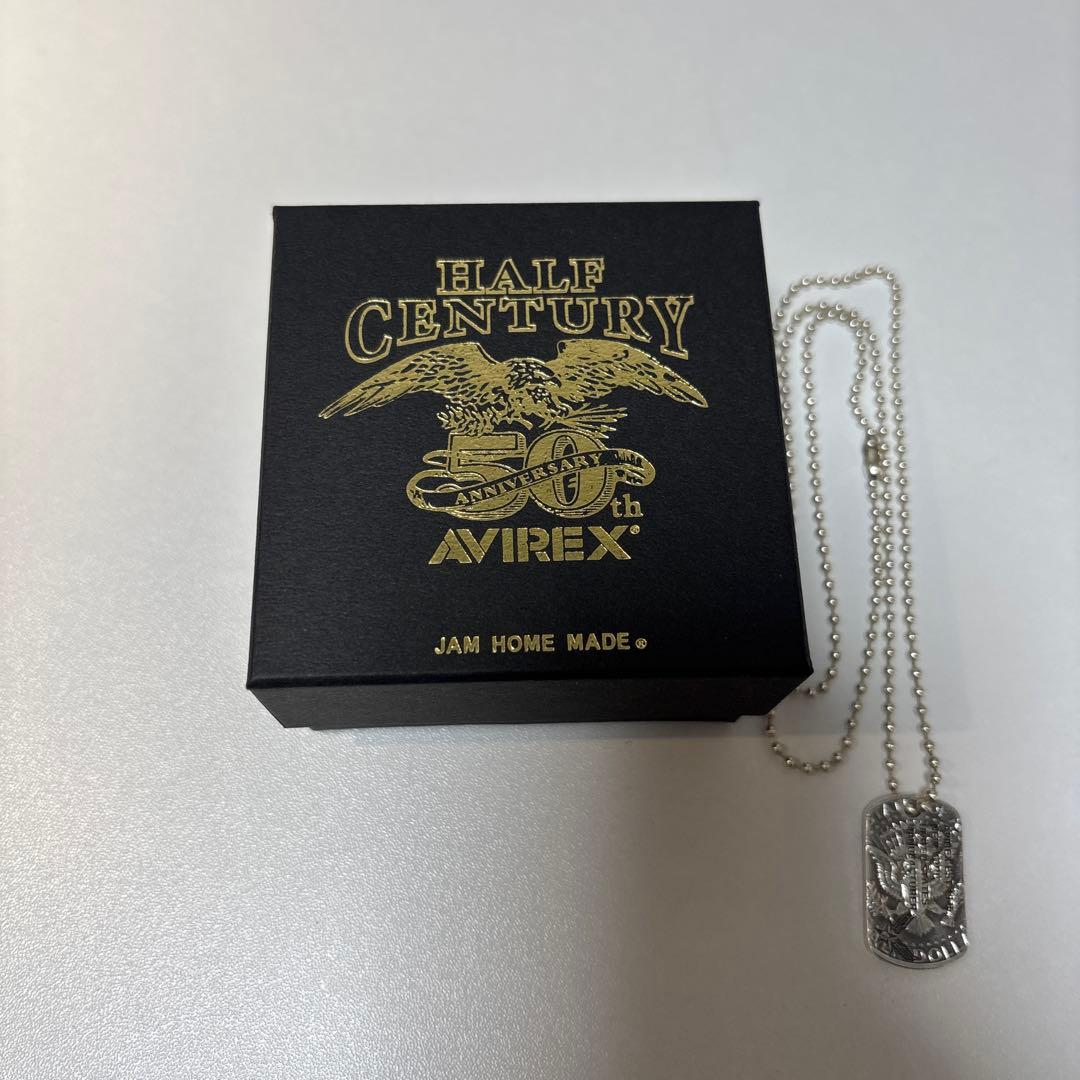AVIREX HALF CENTURY 50th ネックレス