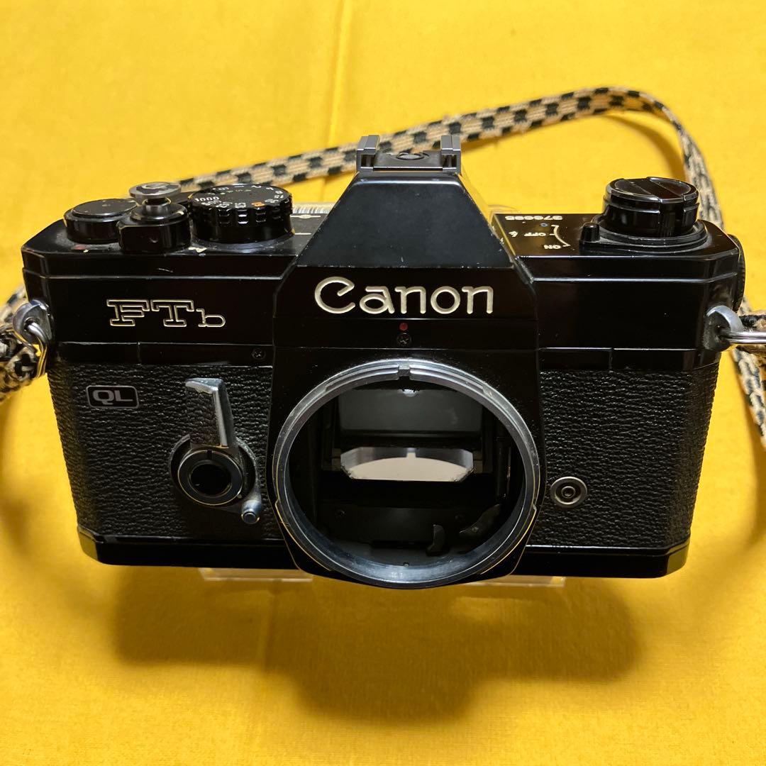 完動品キャノンFTB-QLブラックボディ+ズームレンズFD28-85mm