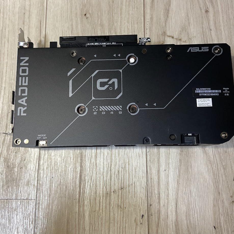 【AJ】ASUS DUAL-RX7600XT-O16G AMD ビデオカード