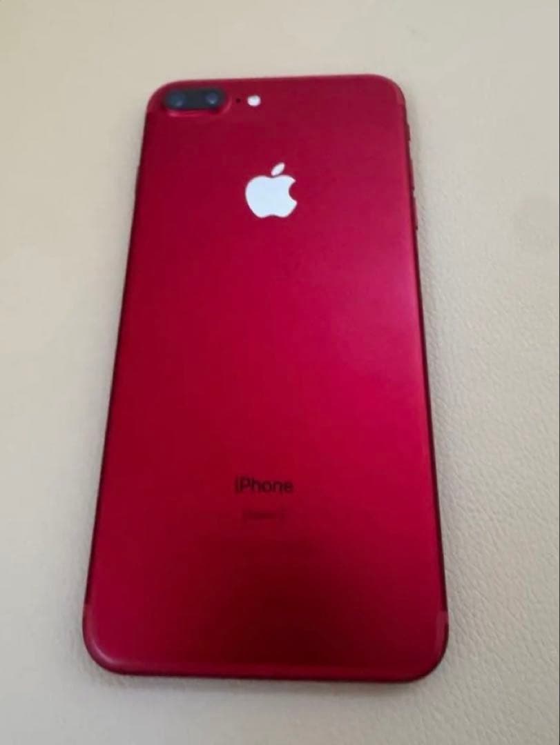 iPhone 7 Plus 256PRODUCT RED/不具合無/d版