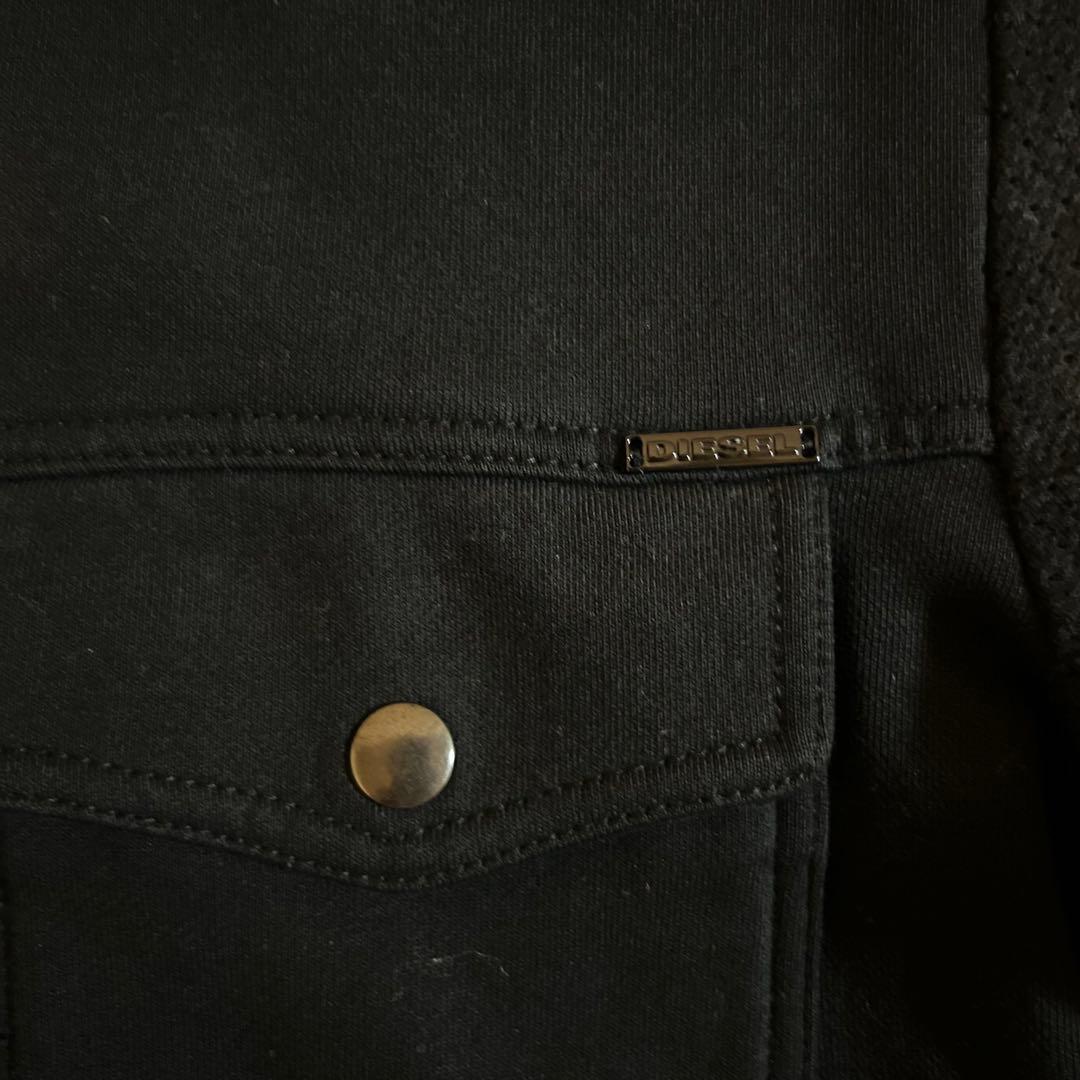 diesel ワッフル フルジップブルゾン　y2k ストリート