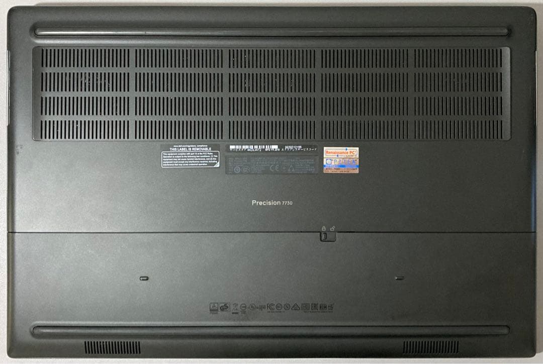 Windowsノート本体 Dell Precision 7730 i7-8850H 16GB 512GB