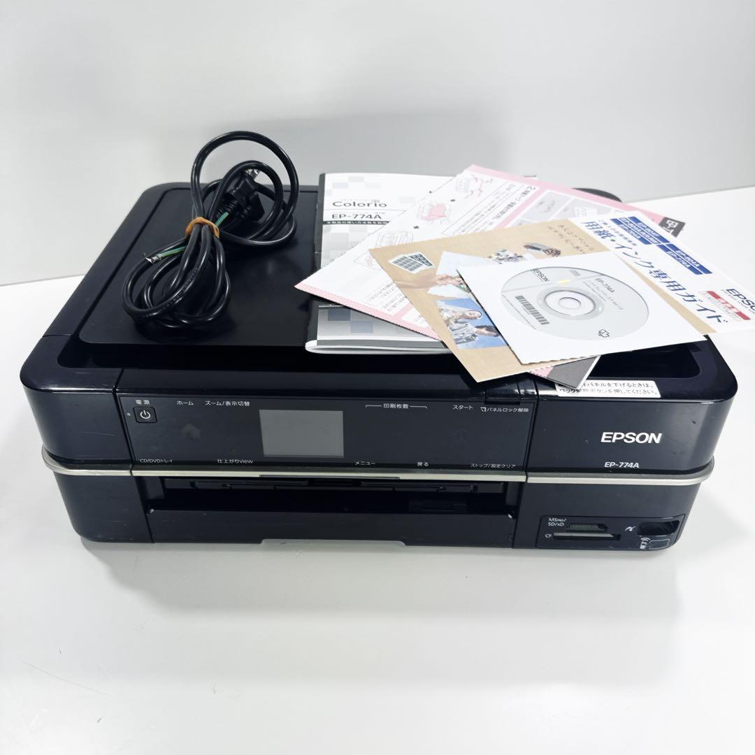 〚現状品〛✦EPSON インクジェットプリンター カラリオ EP-774A✦