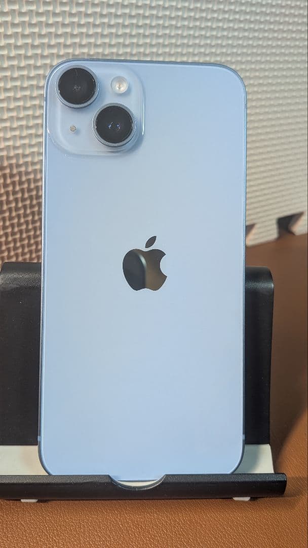 iphone 14 ブルー　美品