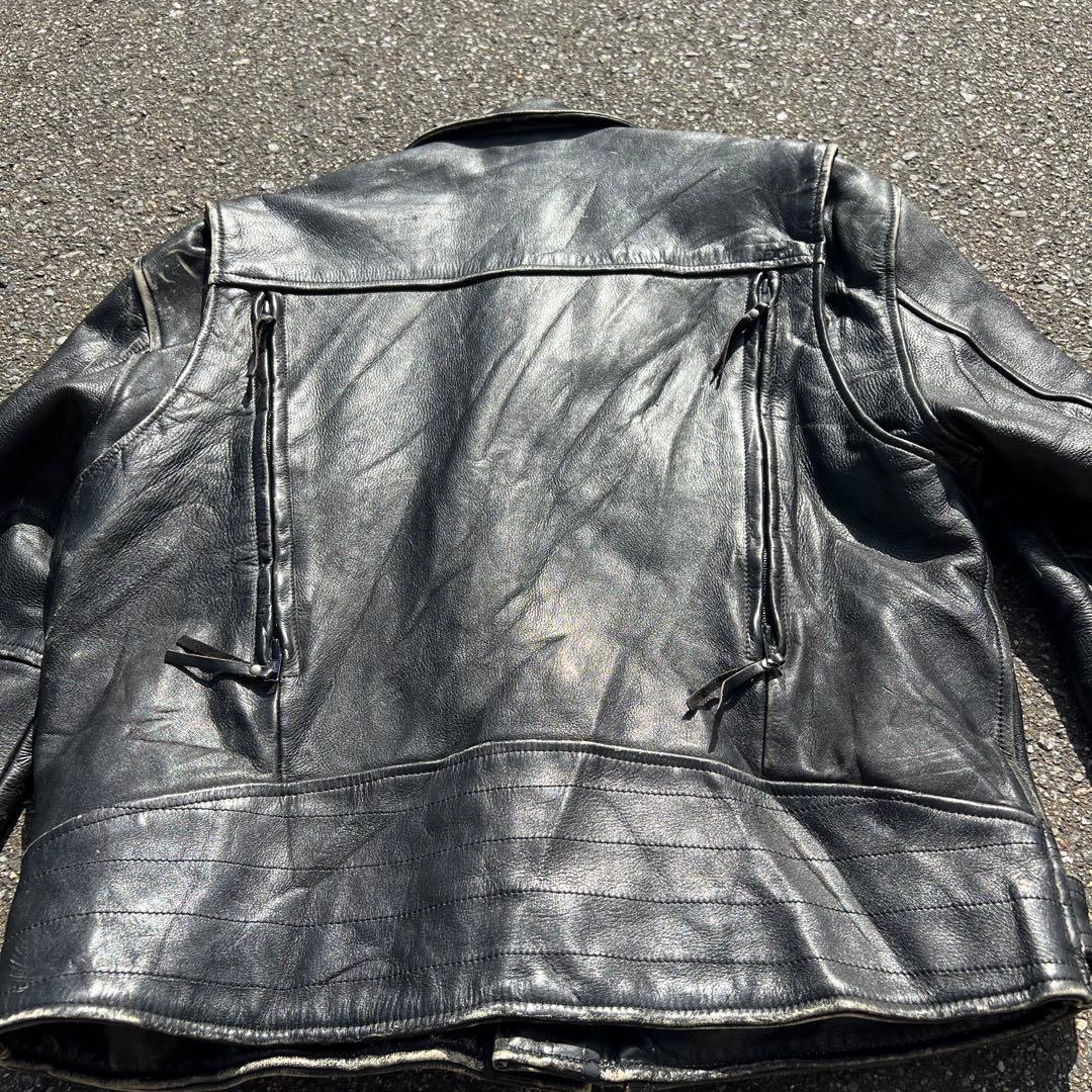 Harley Davidson レザージャケット　革ジャン　ライダース　グランジ