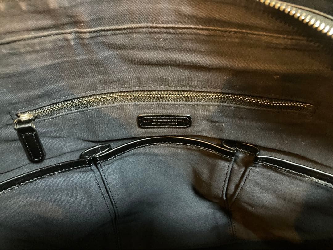 【極美品】Business Leather Factory トラベルバッグ 黒