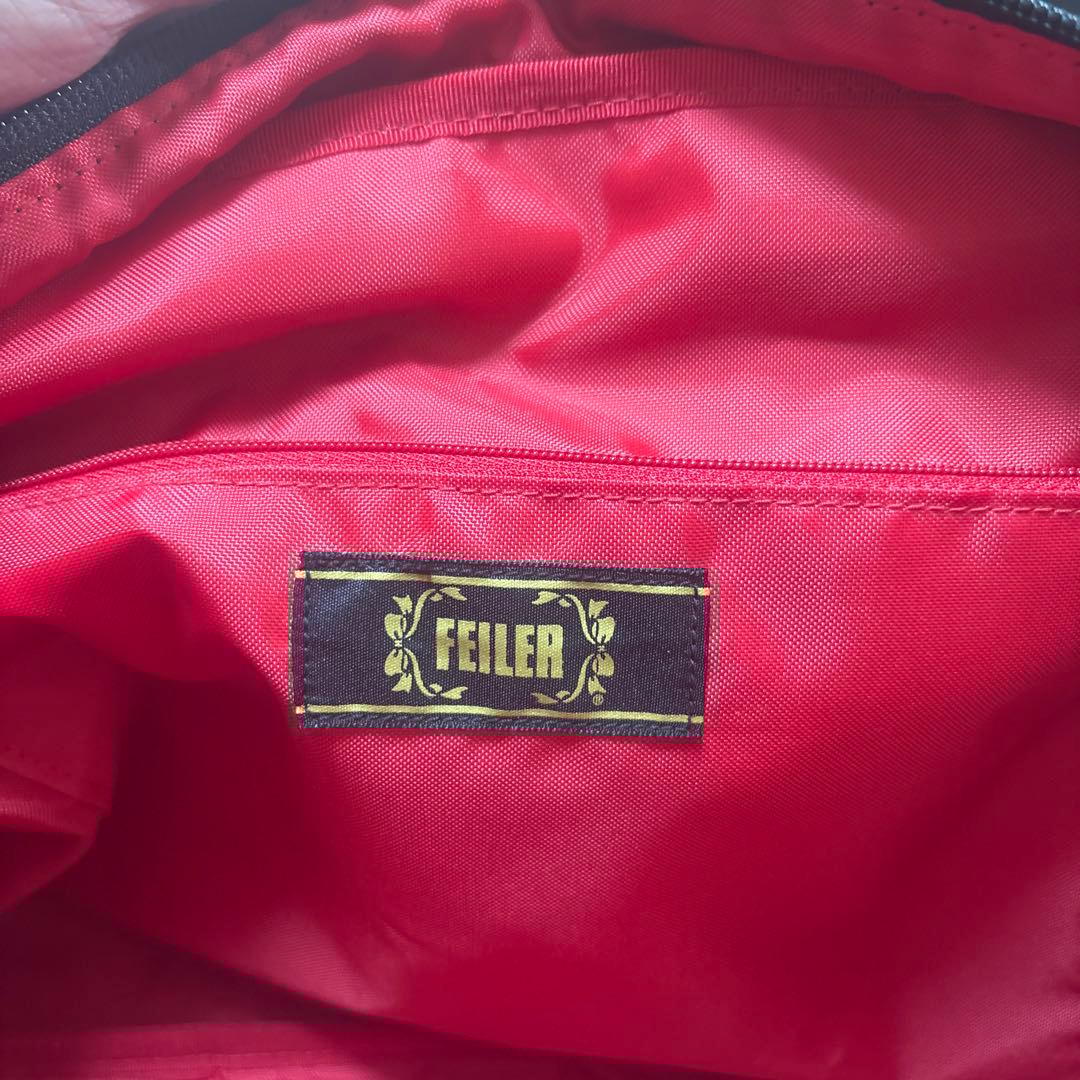 『最終値下げ』【極美品・希少】FEILER　ボストンバック　ハイジ柄　ショルダー