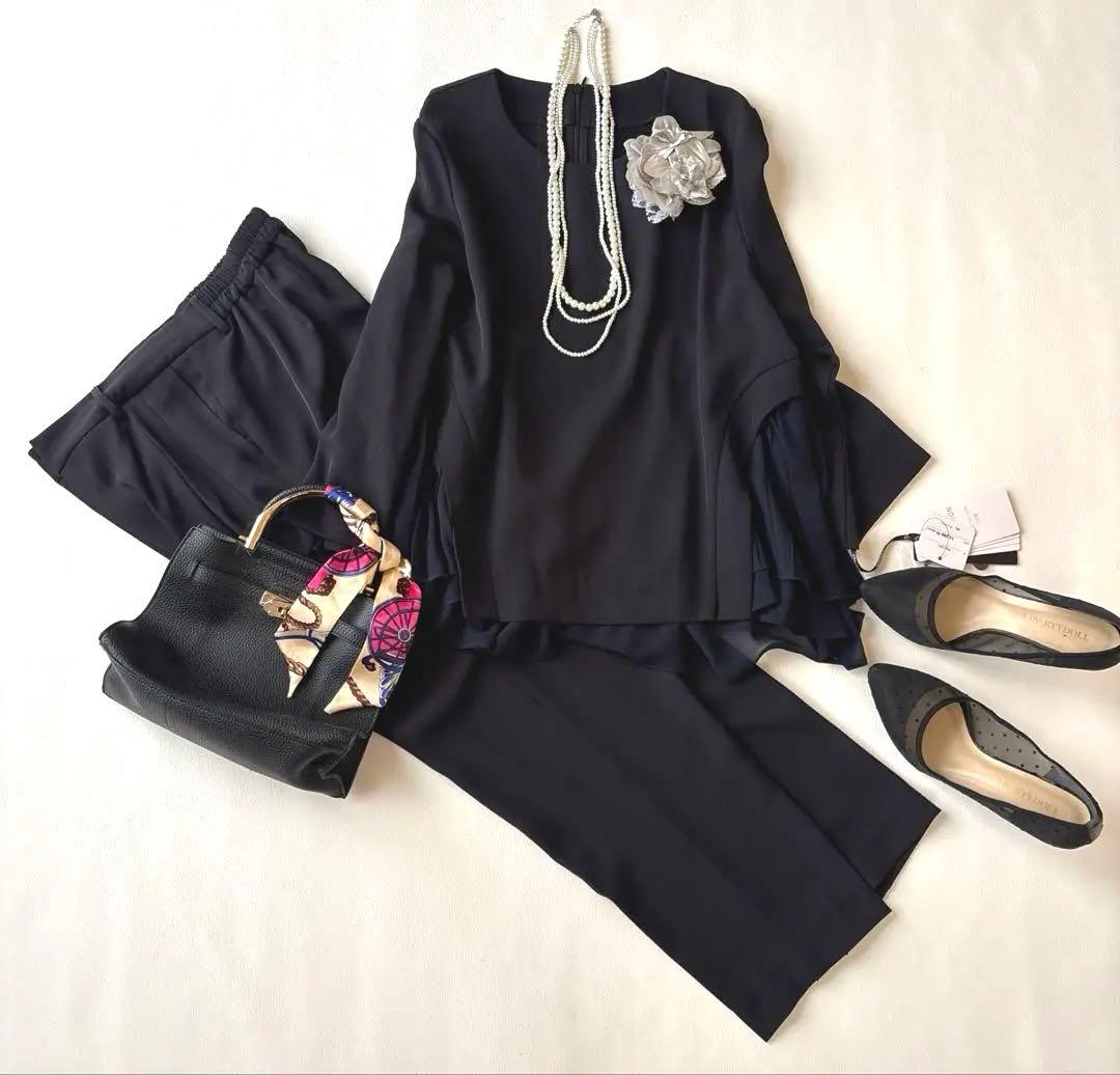 新品タグ付2点セット♡ルイルエブティック パンツスーツ LL 七五三 セレモニー