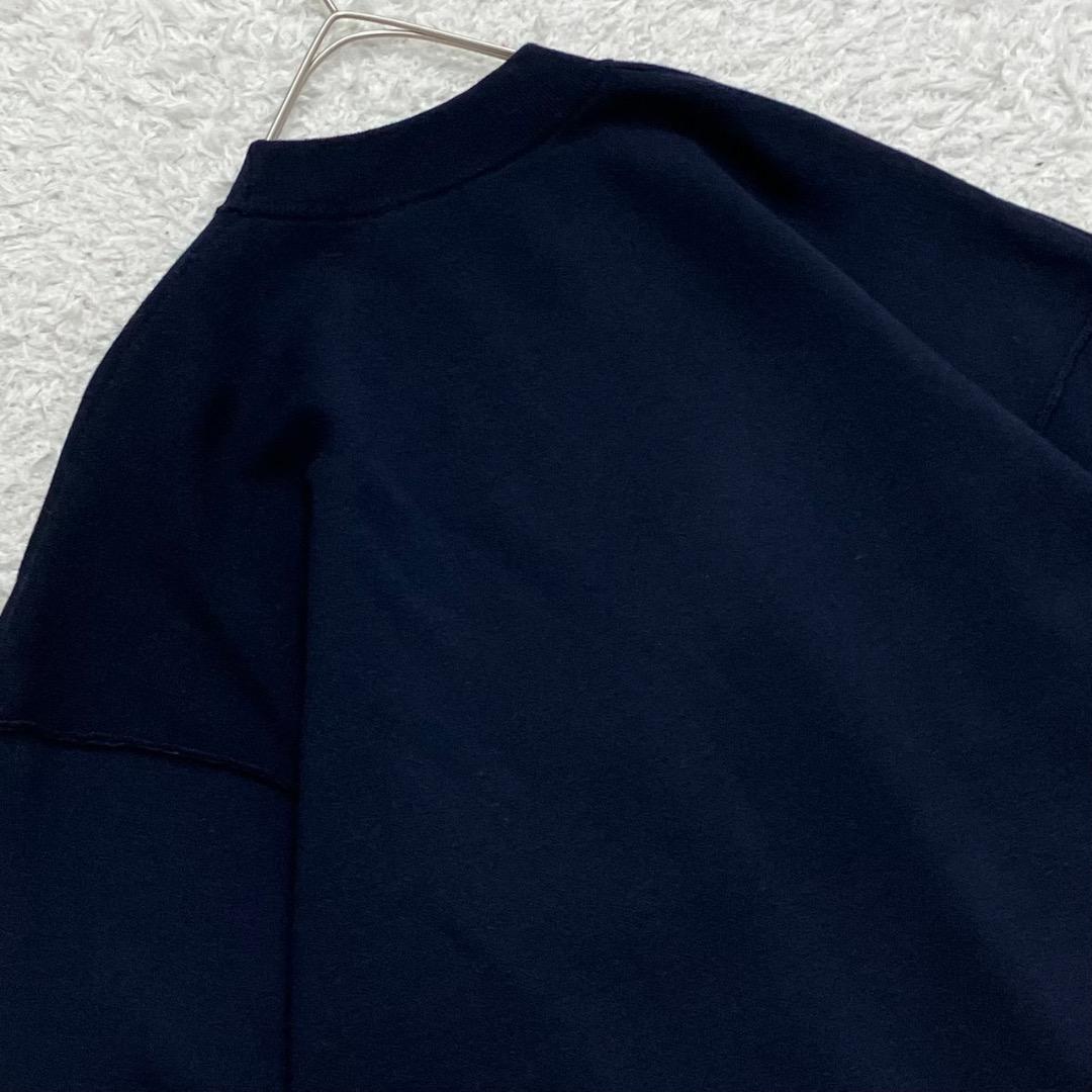 24AW✨極美品✨ナゴンスタンス big pocket pullover 紺 M