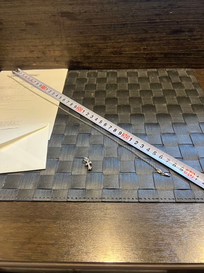 CHクロスベビーファットパヴェダイヤモンド　18インチロールチェーンセット