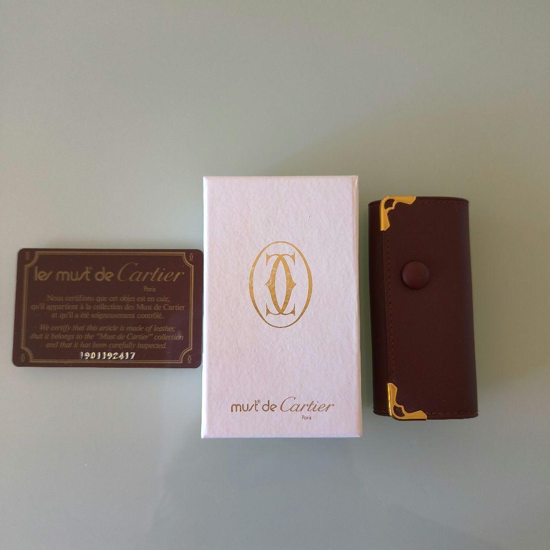 Cartier カルティエ マストライン 4連キーケース　新品
