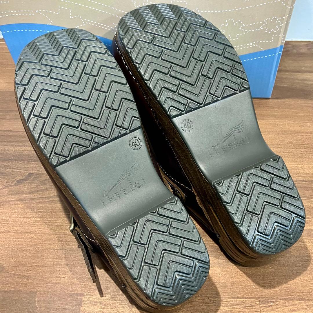 【新品】dansko イングリッド 40 エスプレッソ アンティークブラウン調