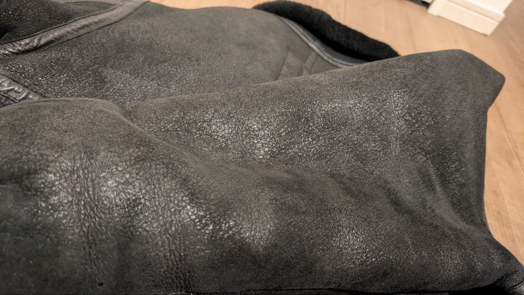 ALPHA INDUSTRIES B3リアルムートン羊革 Mサイズ