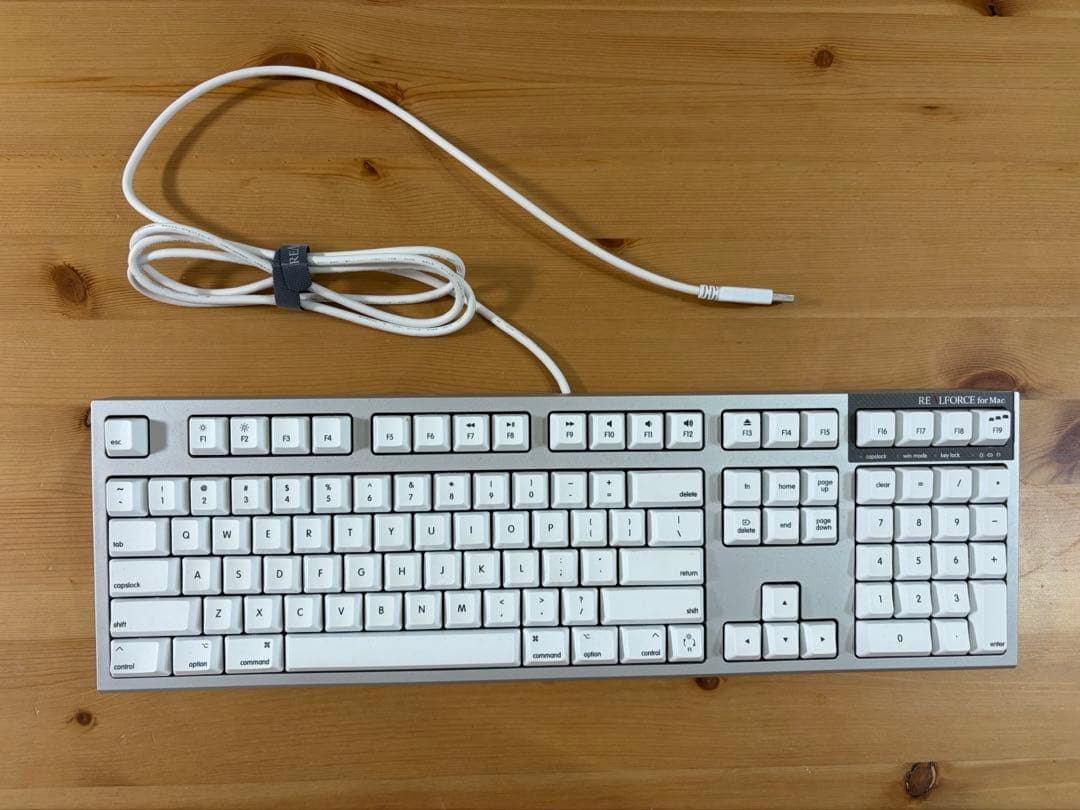 ホワイト 有線 日本語配列 キーボード 本体